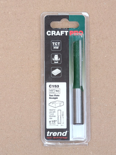 Trend c153 straight router - c153, bit
