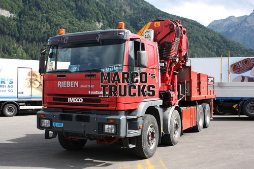 Truck photo iveco eurotrakker - truck,