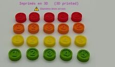 Ten Travel Fall Tokens MB (TRAVEL Downfall, Slotter, Cascadix, Onderuit)