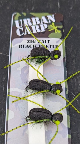 Urban carp zigs black - zigs,