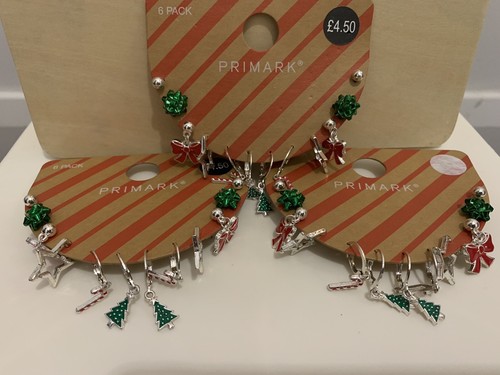 Christmas earrings pairs - earrings, in