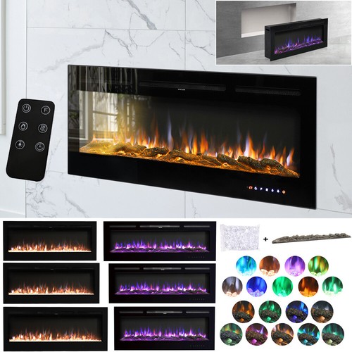 Led fireplace media - wall, fire