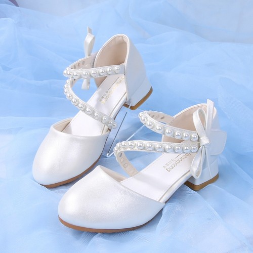 Girls faux leather - uk, low