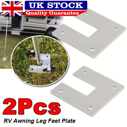 Awning leg feet - leg, plate