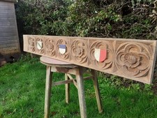 Old oak gothic carved - old,