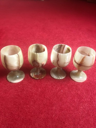 Marble onyx goblets wine - goblets,
