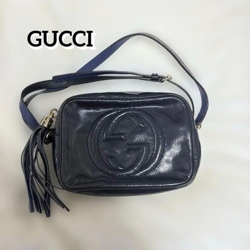 Gucci soho navy leather - soho,