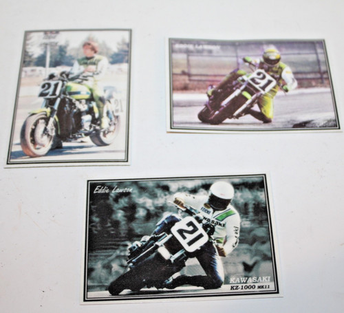 Eddie lawson kawasaki - #21,