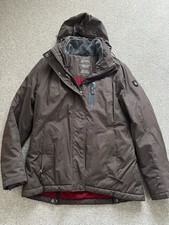 Cavello Waterproof Padded Riding Jacket, Brown Size EU42 (UK14)