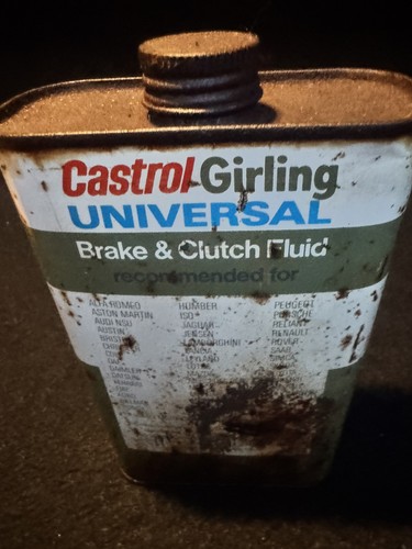 Vintage girling brake fluid - vintage,