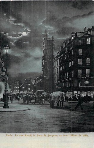 Paris rue rivoli tour - paris,