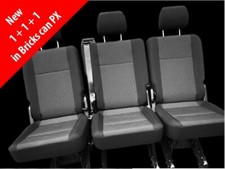 VolkswaganTransporter T6 Single seats rear kombi seats 3 x singles 1+1+1 Bricks