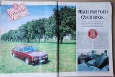 Original CSC 1992 magazine article: TATRA 613 saloon