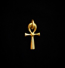 Ankh pure solid - 24ct, gold