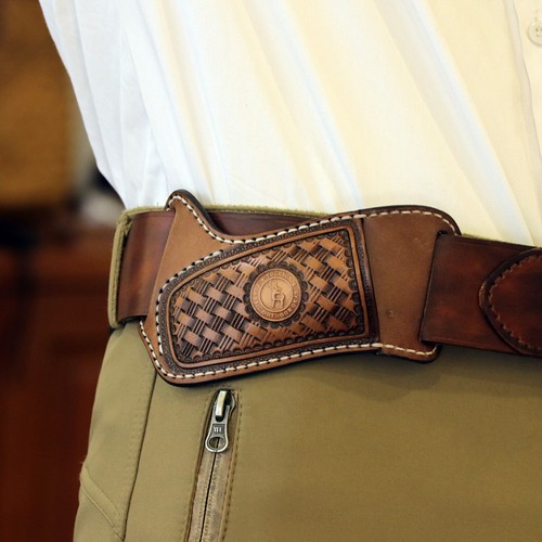 Tourbon leather edc belt pouch - tourbon,