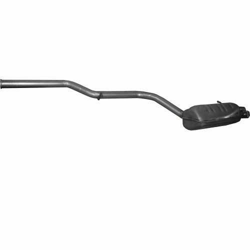 Exhaust rear silencer for - rear,