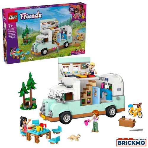 Lego friends 42663 campervan - lego,