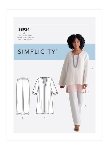 Simplicity 8924 jacket pants - simplicity,