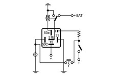 Wiper relay MT 18 MAHLE for