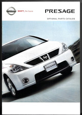 Nissan Presage U31 Accessories Mid 2000s Japanese Market JDM Sales Brochure