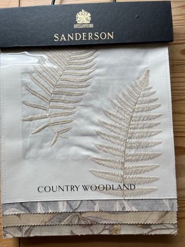 Fabric sample book sanderson - fabric,