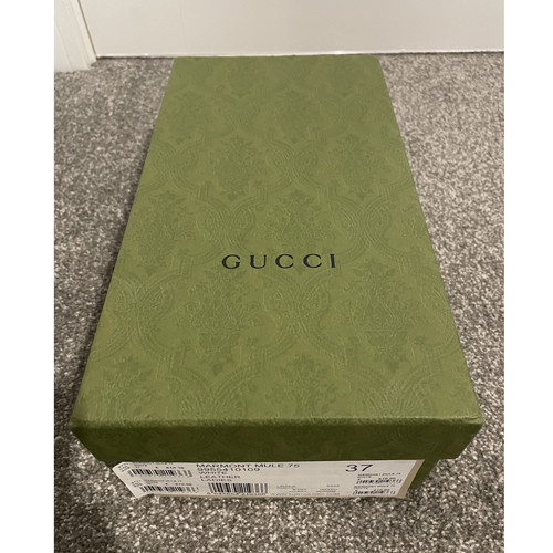 Gucci green lidded rectangular - lidded,