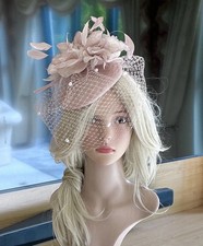 Snoxell & Gwyther Dusky Pink Fascinator - MOTB Wedding Races