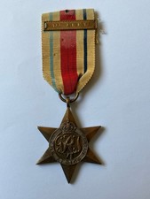 WW2 Africa Star With 1st Army Bar.