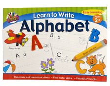 A4 Learn To Write Alphabet Letters Kids Handwriting Practice Book Pad Pre School
