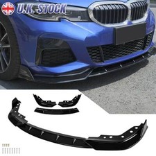 For BMW 3Series G20 G21 19-21 M Sport Spoiler Splitter Front Bumper Lip Body Kit