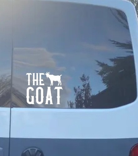 The goat decal logo - goat, for