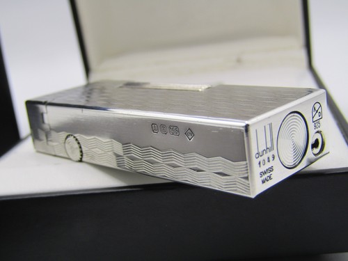 Dunhill solid silver rollagas - dunhill,