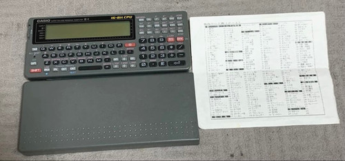 Casio pocket computer - casio,