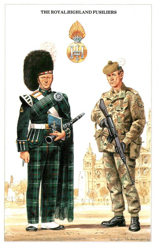 Royal highland fusiliers geoff - fusiliers,