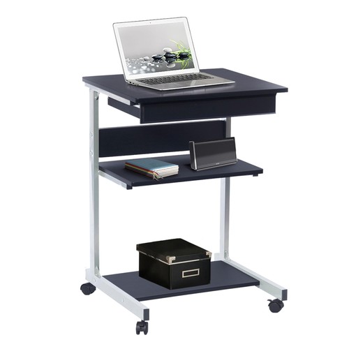 Rolling laptop cart with - laptop,