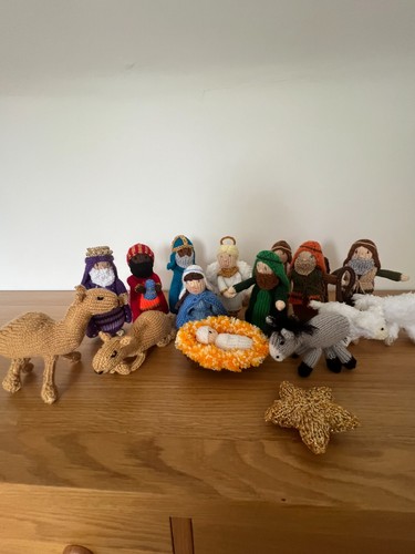 Christmas nativity set hand - nativity,