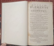 1759 Euclids Elements Of