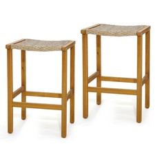 Set of 2 Bar Stools Bar