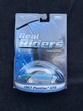 Hot Wheels Real Riders Limited Edition 1967 Pontiac GTO 2005