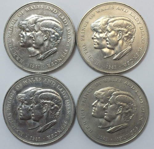1981 25p crown charles - 4,