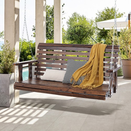 Porch swing bench - swing, wooden