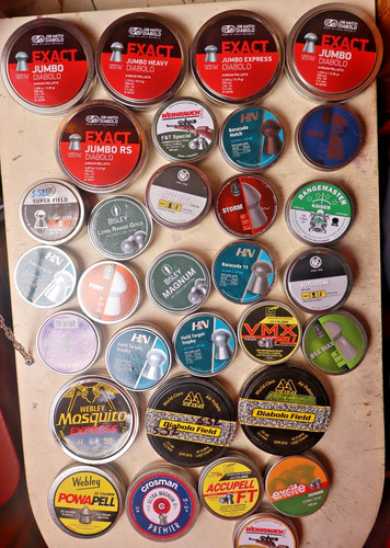 Sample pellets packs - sample, .22
