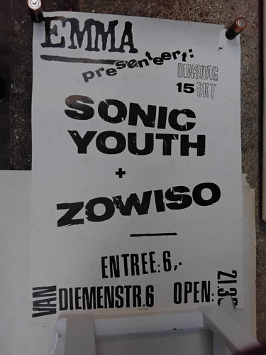 Sonic youth oct 1985 dutch - youth,