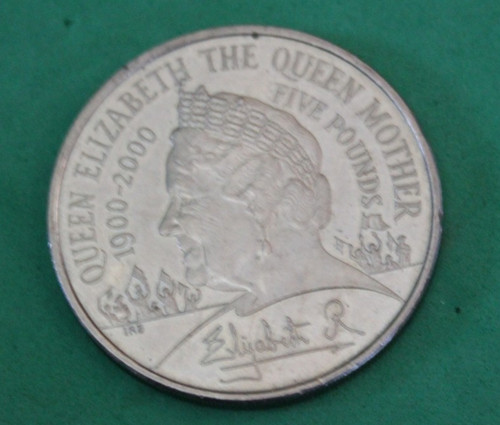 Queen mother five - queen, pounds