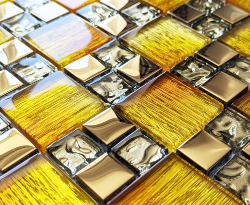 Luxury gold iridescent glass - luxury,