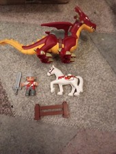1x Lego Duplo Animal Dragons Red Orange Yellow Saddle Castle 4776 5334c01pb04