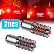 2PCS 1157 36SMD LED Strobe Red Bright Brake Tail Stop Light Parking Bulbs