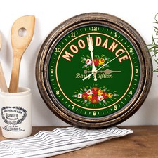 Personalised Wall Clock Canal