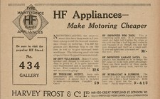 Rare Antique Harvey Frost HF