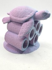 Sea Turtle Shrimp Tunnel Hide – 5 Tube Breeding Shelter – Freshwater Aquarium